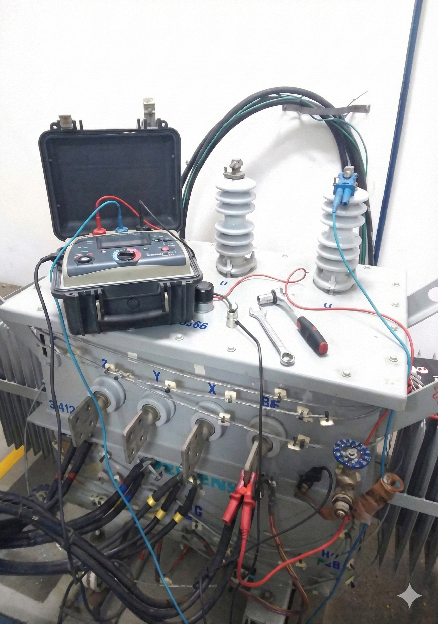 Prueba TTR de relación de transformación - Laboratorio EBM