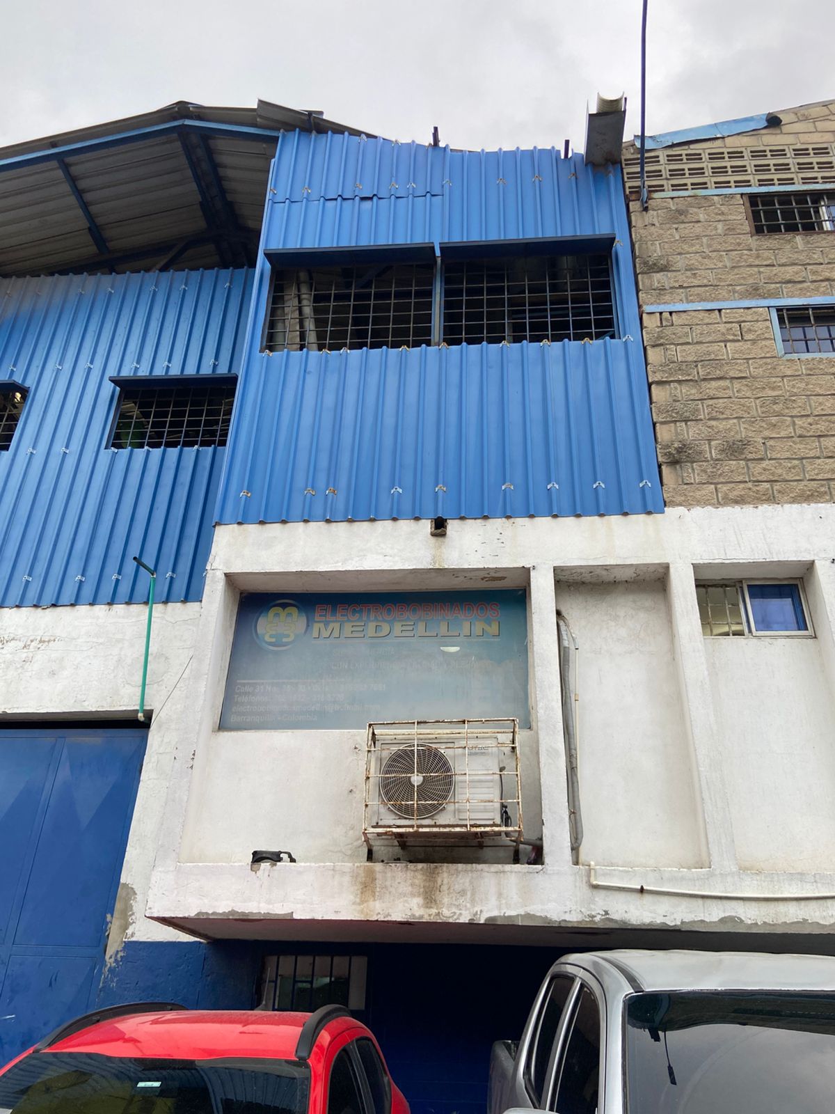 Fachada de Electro Bobinados Medellín SAS en Barranquilla